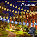 The Lumière Crystal Globe Solar String Lights — Luxe Haven