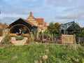 The Corten Steel Moongate — 2.2m Statement Ring for British Gardens