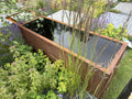 The Corten Steel Water Trough Pond — Linear Garden Water Feature