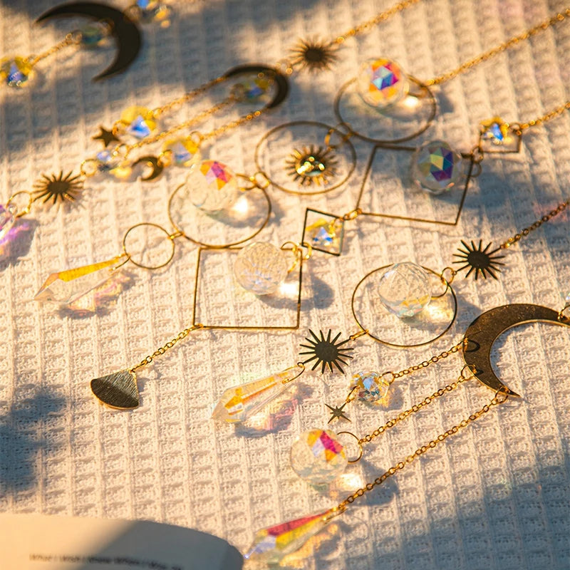 The Prisma Crystal Wind Chime & Suncatcher