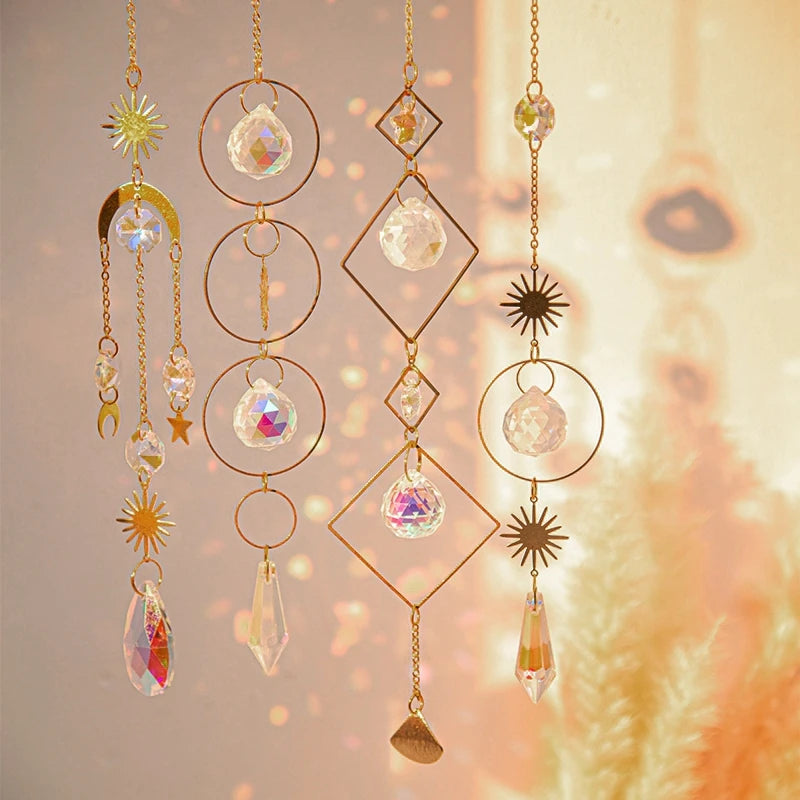 The Prisma Crystal Wind Chime & Suncatcher