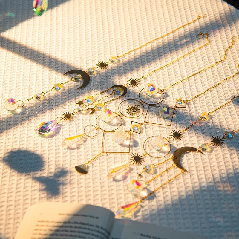 The Prisma Crystal Wind Chime & Suncatcher