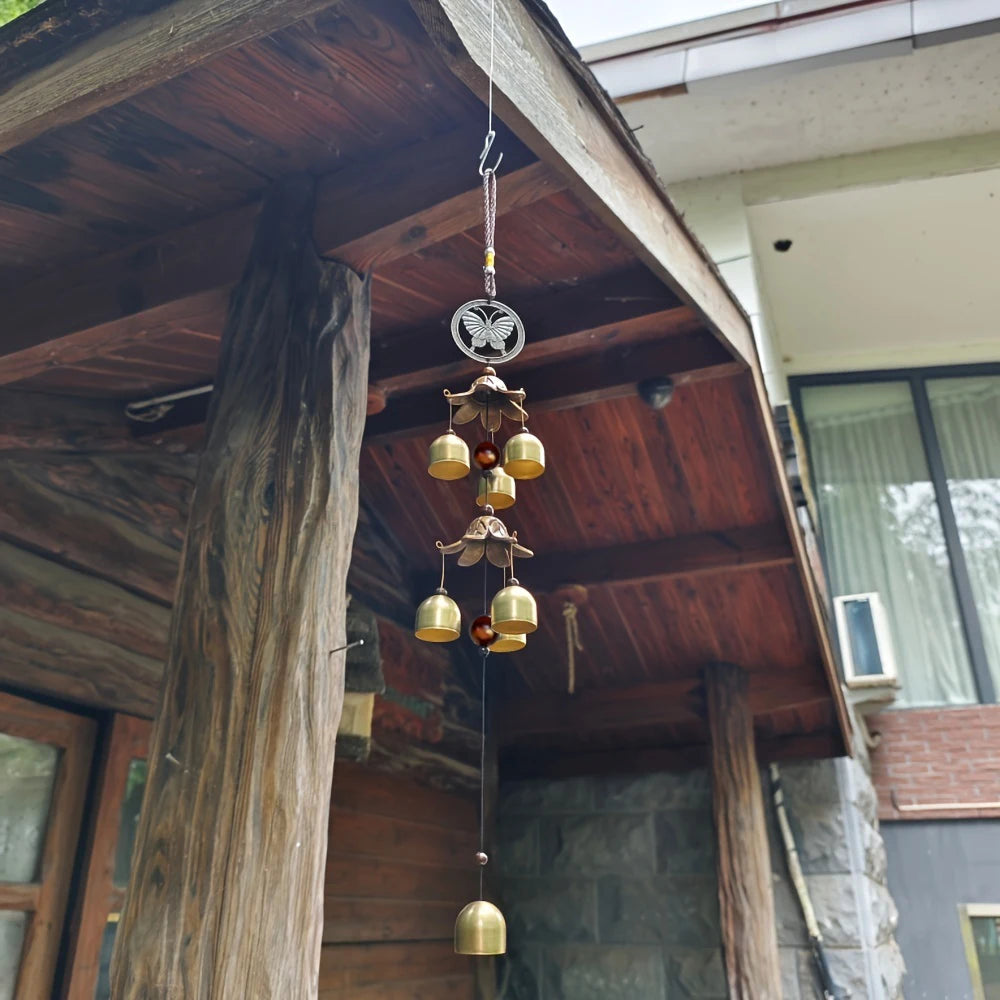 The Vesper Copper Bell Wind Chime