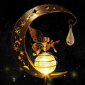 The Seraphine Crackle Glass Angel Light — Luxe Haven