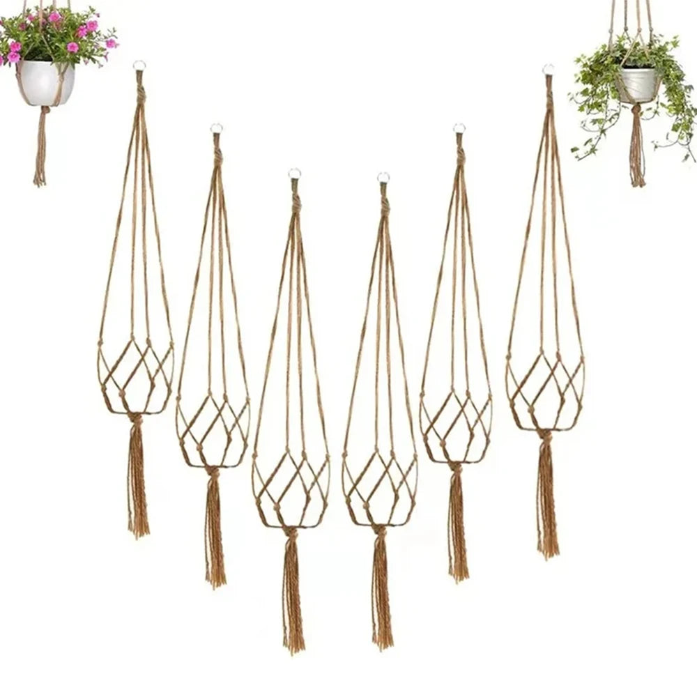 The Jardin Woven Hanging Planter — Luxe Haven