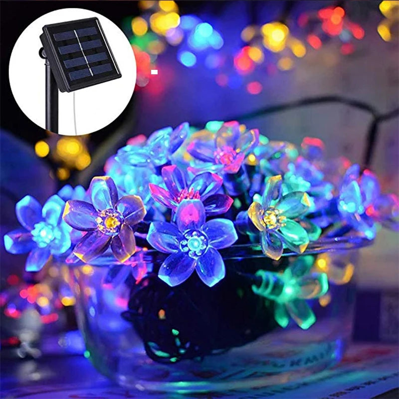 The Sakura Solar Blossom Lights — Luxe Haven