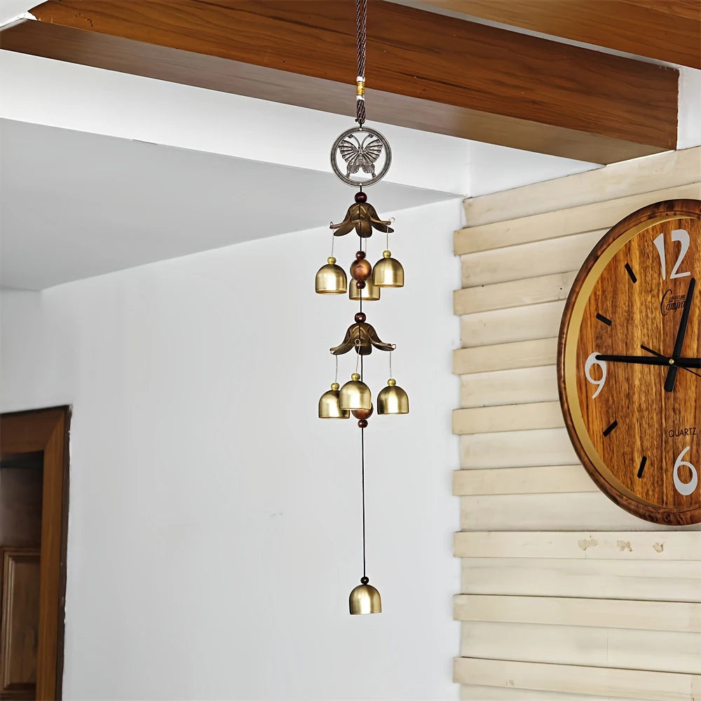 The Vesper Copper Bell Wind Chime