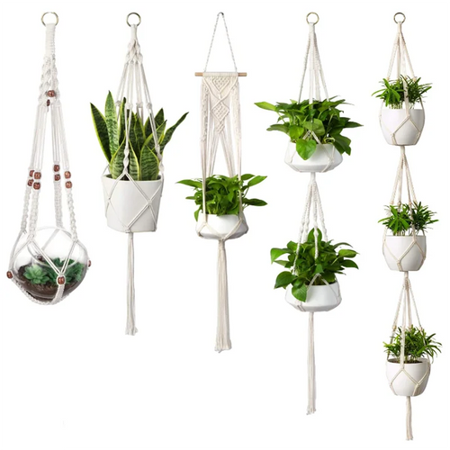 The Bohème Macramé Plant Hanger — Luxe Haven