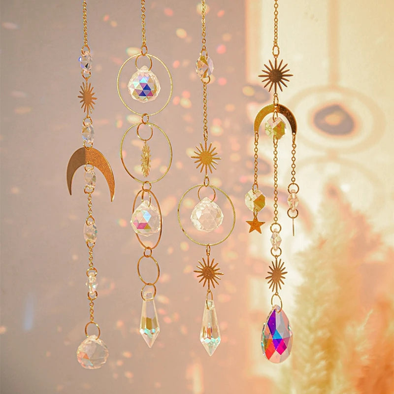 The Prisma Crystal Wind Chime & Suncatcher