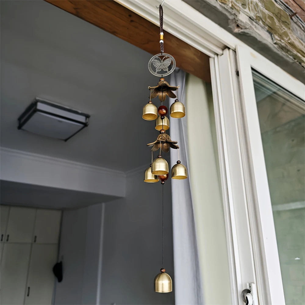 The Vesper Copper Bell Wind Chime