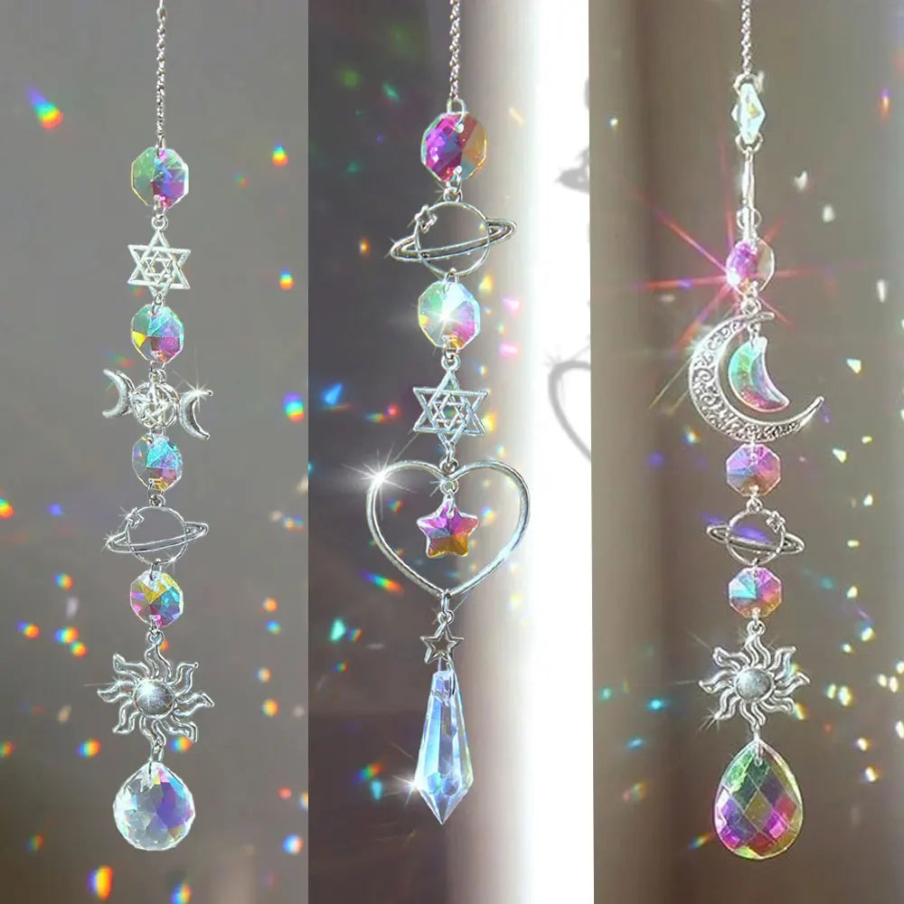 The Prisma Crystal Wind Chime and Suncatcher — Luxe Haven